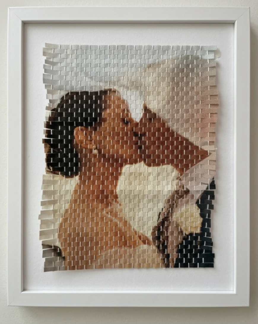 A4 Custom Woven Tapestry